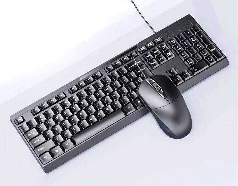 Wired Keyboard And Mouse Set